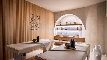 Sauna, Turkish bath, body treatments, aromatherapy, facials, reflexology