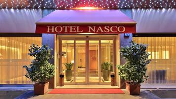 Entrée de l’hébergement