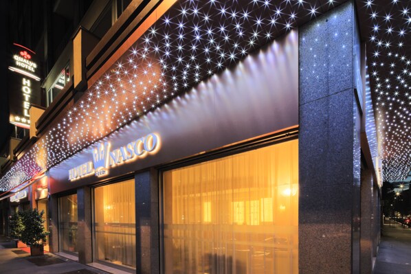 Entrada de la propiedad