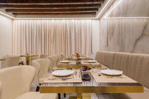 Daily buffet breakfast (EUR 25 per person)