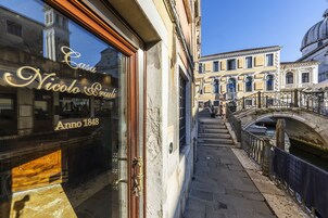 Majoituspaikan julkisivu