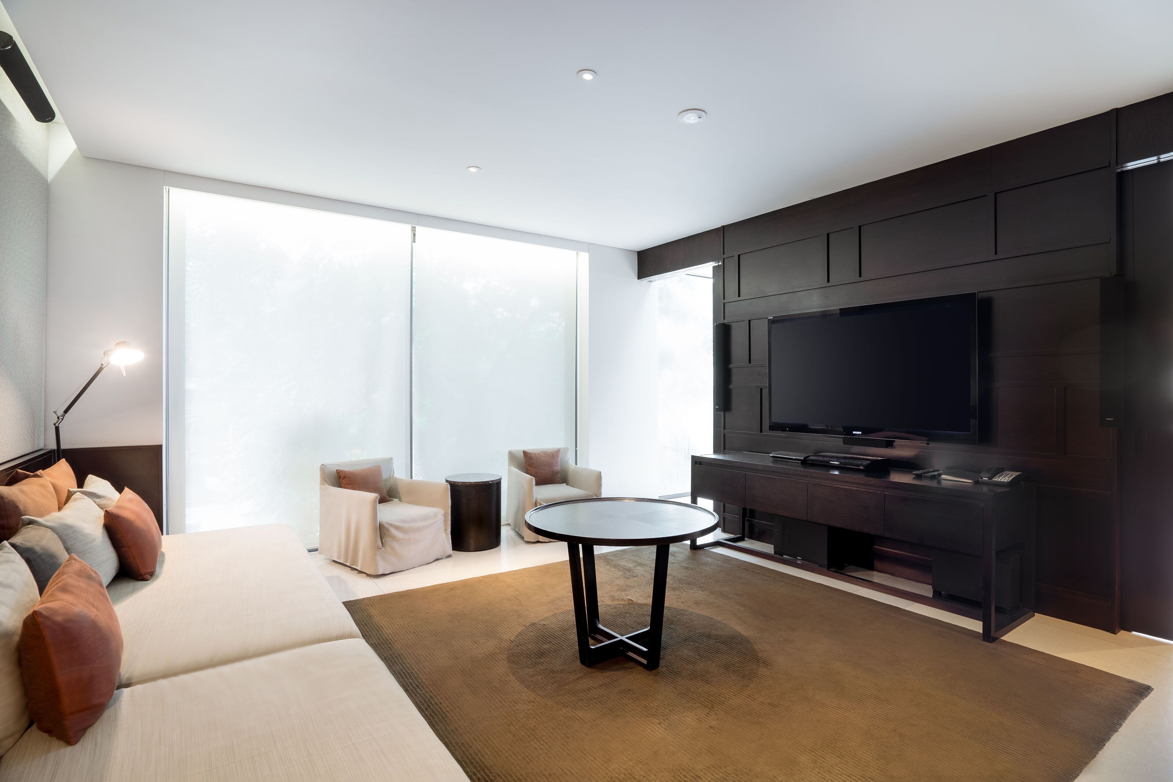 presidential penthouse loft | living area