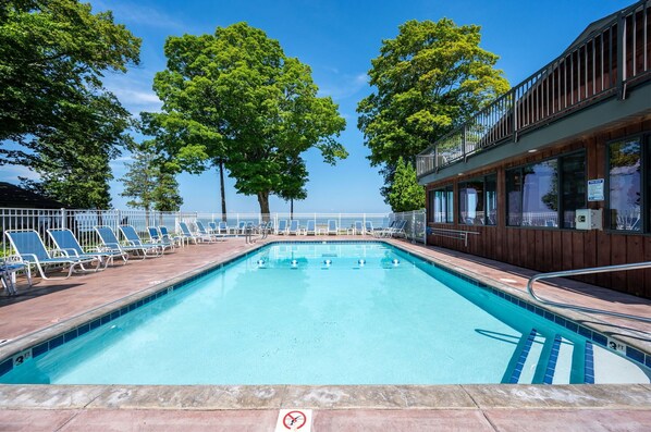 Seasonal outdoor pool