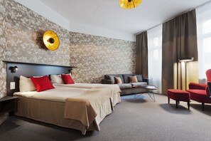 Habitación familiar | Escritorio, cunas gratuitas, camas supletorias y wifi gratis