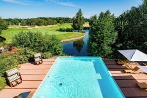 Innendørsbasseng og utendørsbasseng