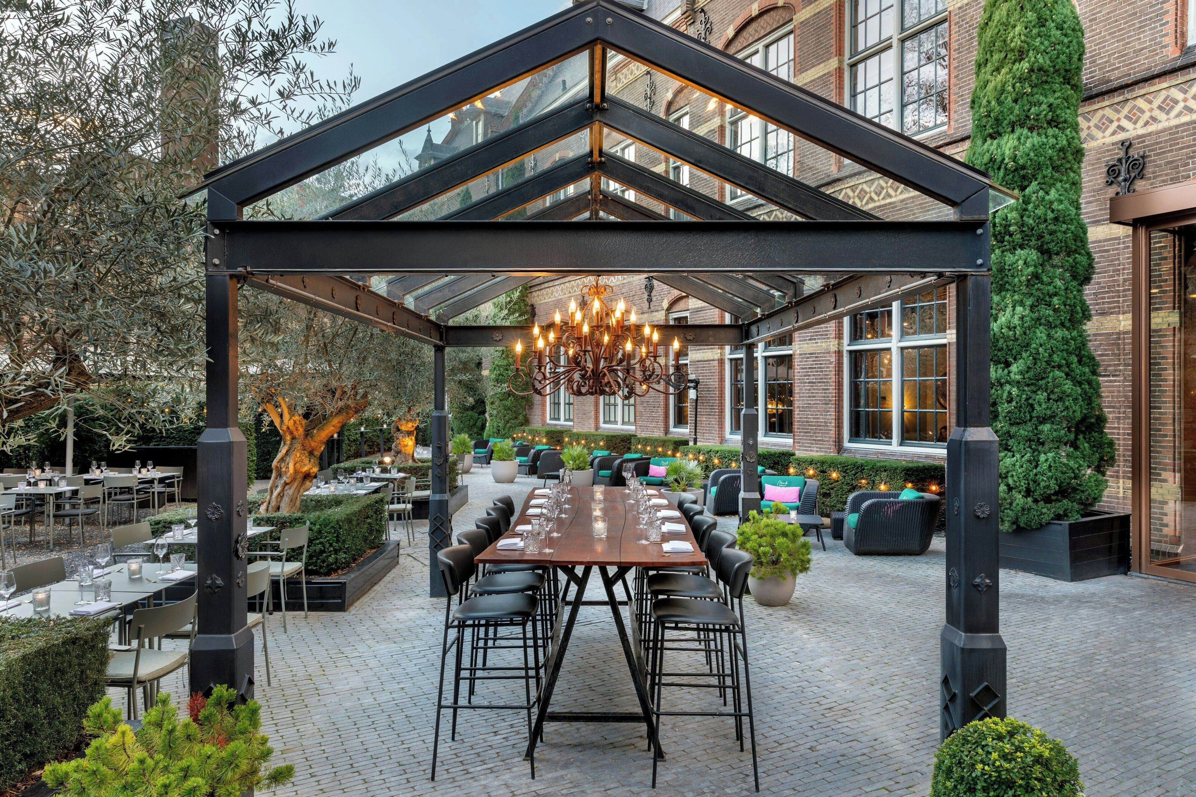 아침 식사, 점심 식사, 저녁 식사 제공, 세계 요리, 정원 전망