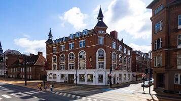 Majoituspaikan julkisivu