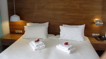 Habitación de lujo con 2 camas individuales | Wifi gratis y ropa de cama