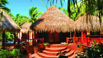 Royal Honeymoon Pool Villa | 1 bedroom, premium bedding, in-room safe, individually decorated