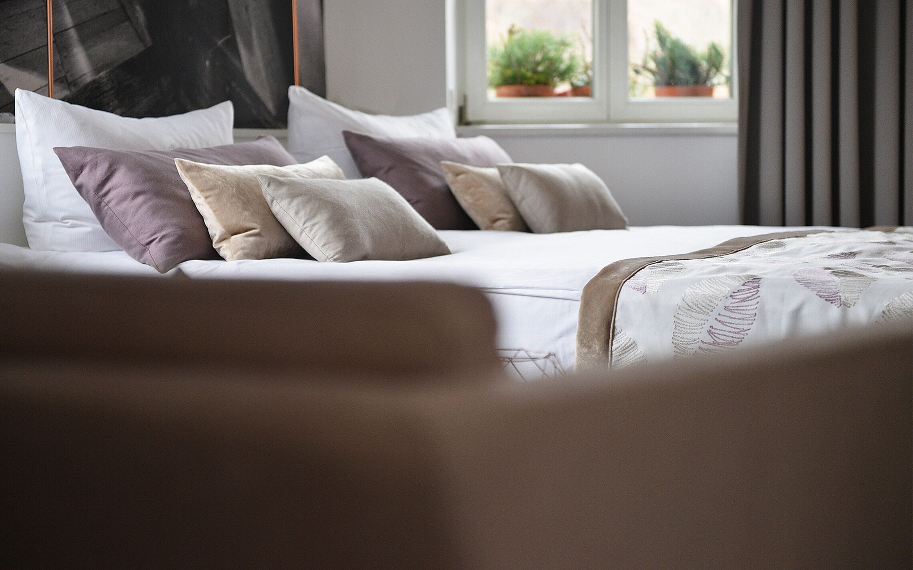 comfort double room, 1 queen bed | hypo-allergenic bedding, in-room safe, individually decorated