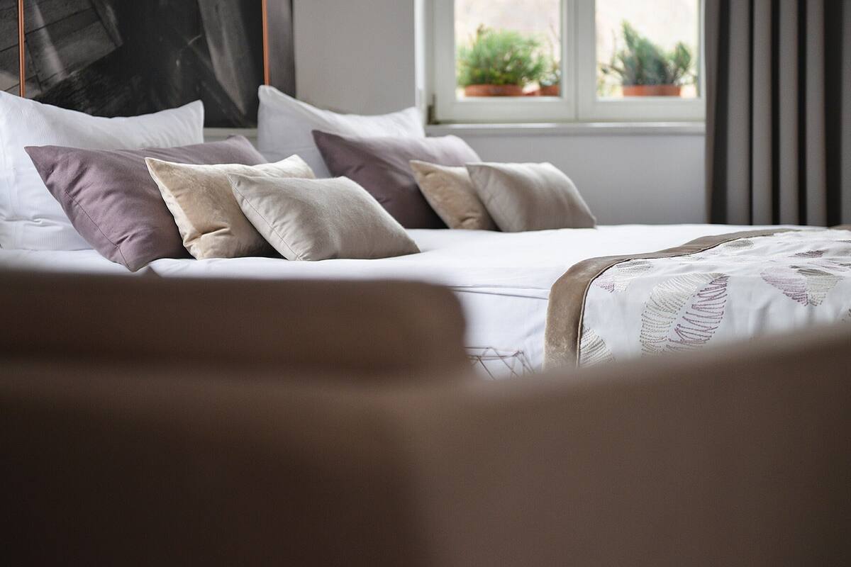 comfort double room, 1 queen bed | hypo-allergenic bedding, in-room safe, individually decorated