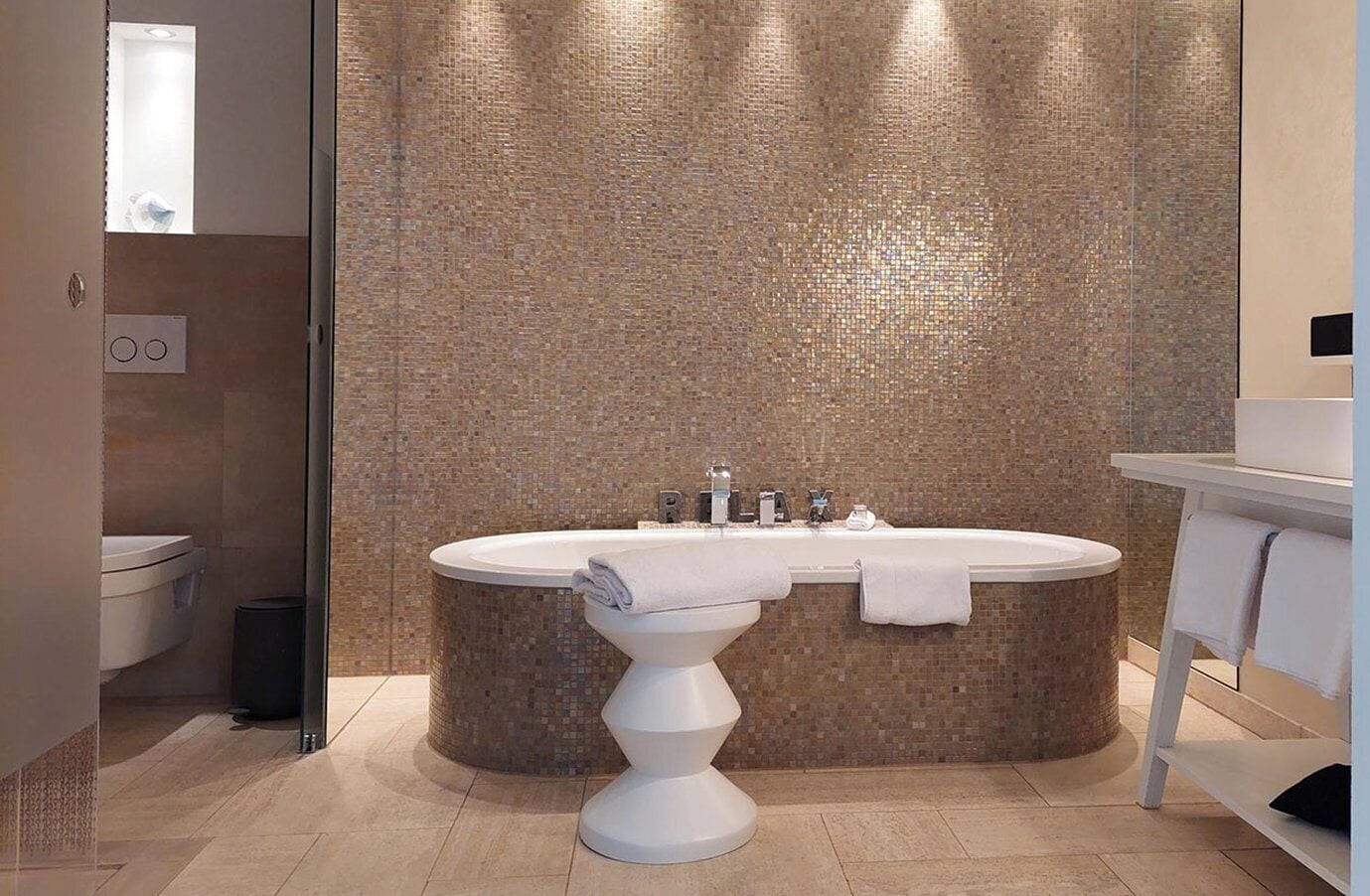 hypo-allergenic bedding, in-room safe, individually decorated