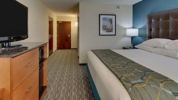 Desk, blackout curtains, iron/ironing board, rollaway beds