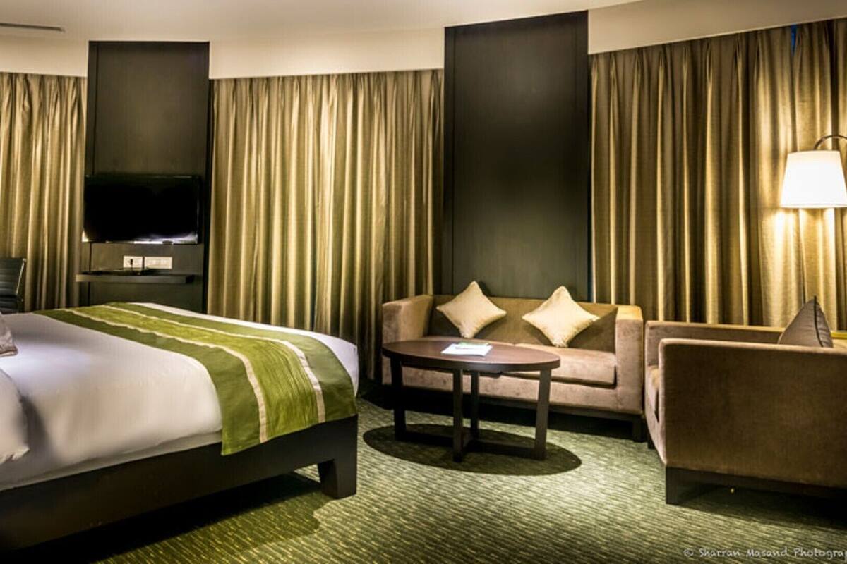 Premium bedding, down comforters, minibar, in-room safe