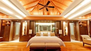 2 Bedroom Signature Villa- No. 20 | Down comforters, free minibar items, in-room safe