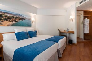 Minibar, desk, blackout drapes, free WiFi