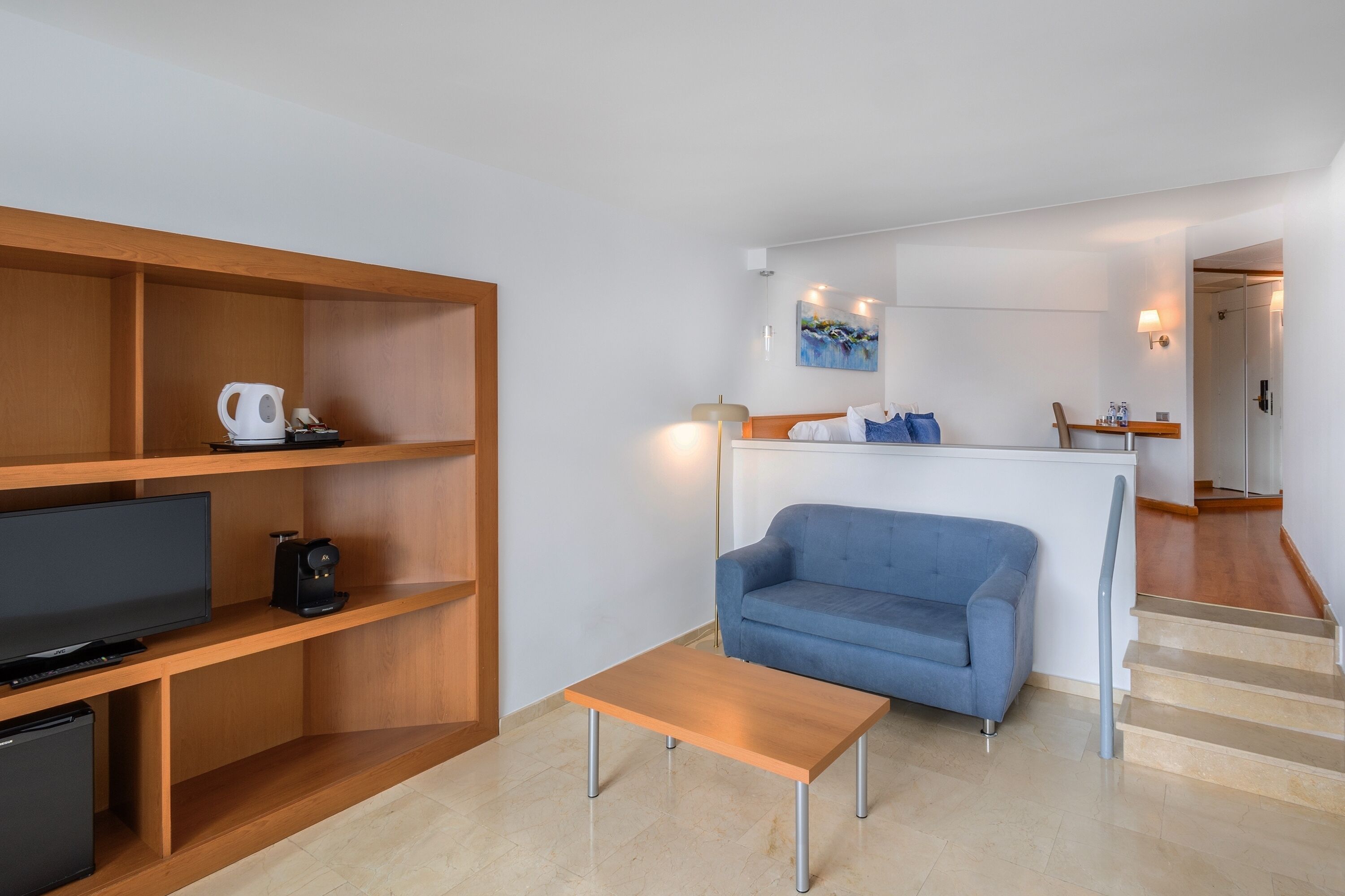 Minibar, desk, blackout drapes, free WiFi