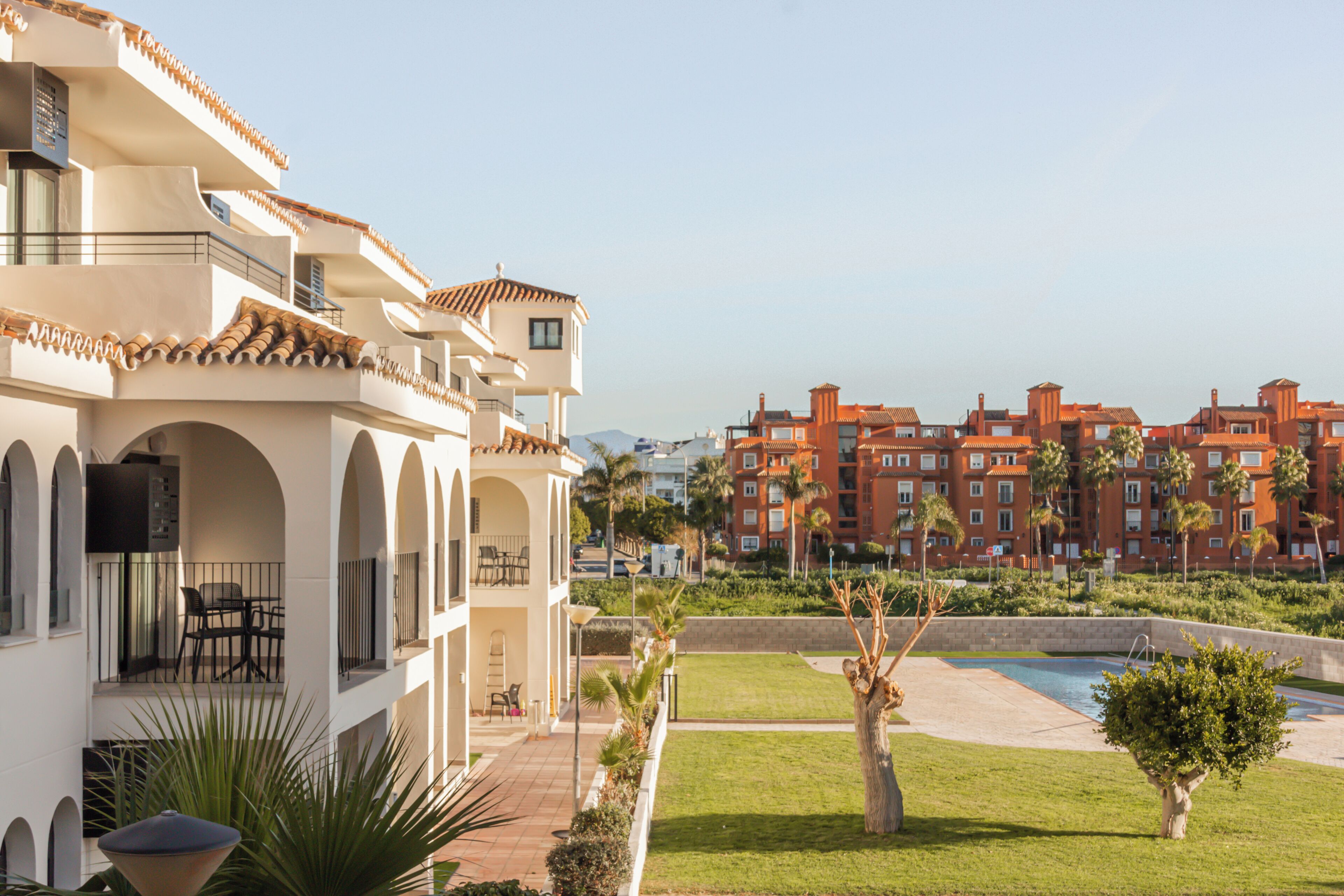 Overnatningsstedets facade