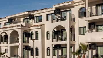 Voorkant van accommodatie