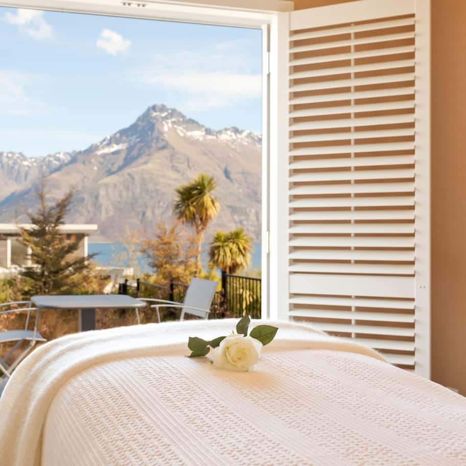 Sauna, hot tub, body treatments, facials, manicures and pedicures