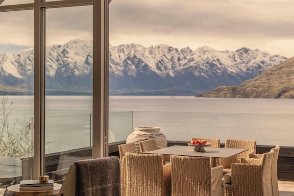 Matakauri Four Bedroom Villa | Living area | LCD TV, DVD player, iPod dock, MP3 dock