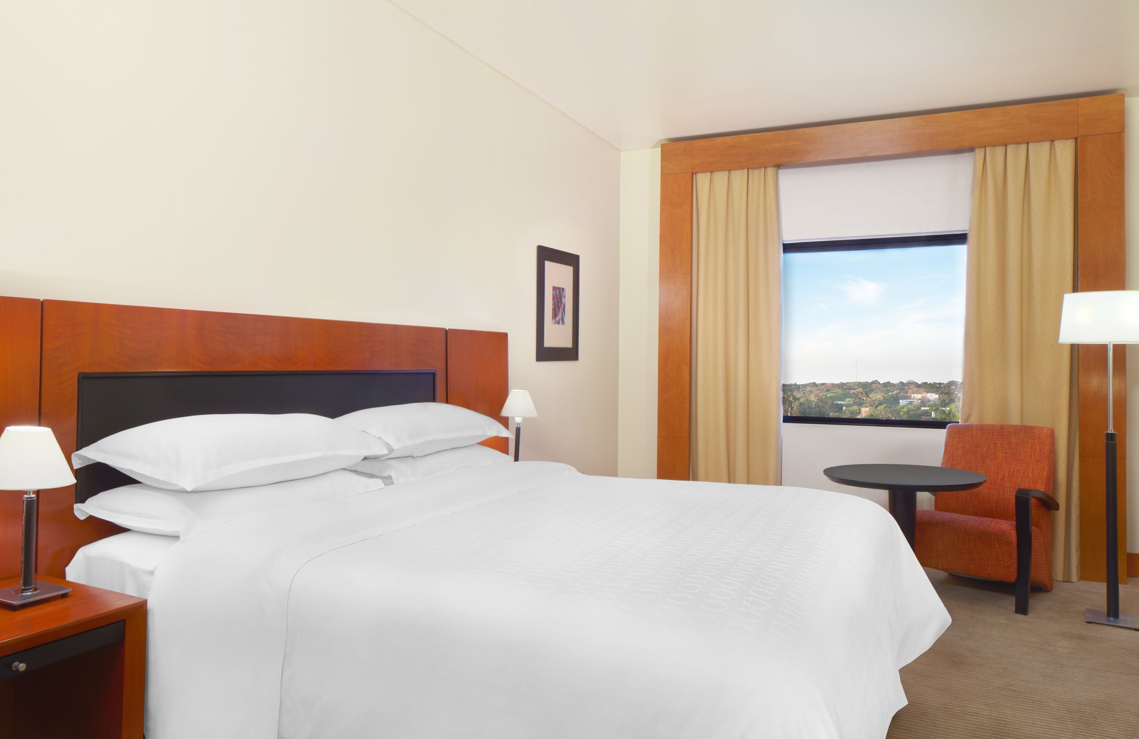 Minibar, in-room safe, desk, laptop workspace