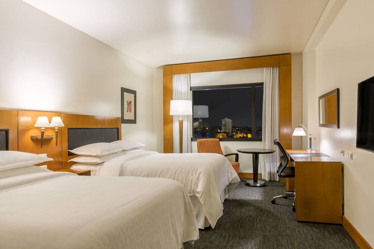 Minibar, in-room safe, desk, laptop workspace