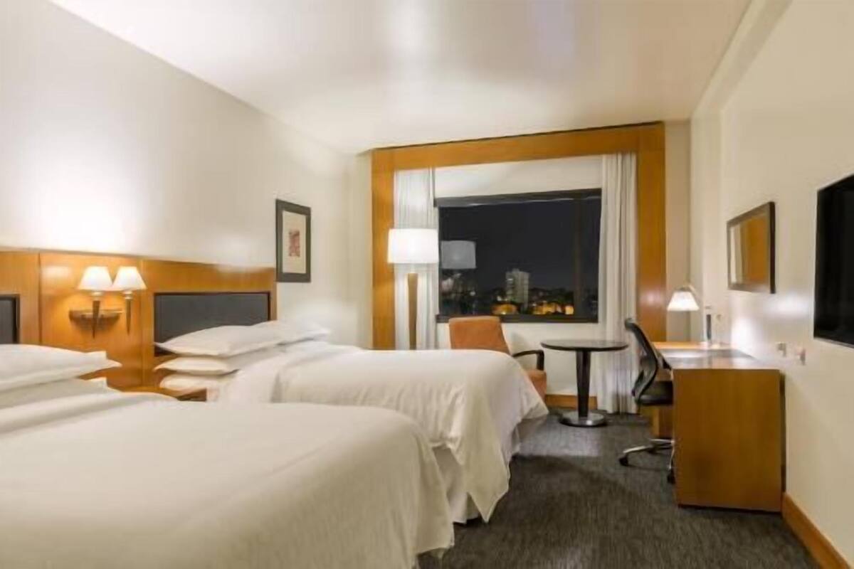 Minibar, in-room safe, desk, laptop workspace