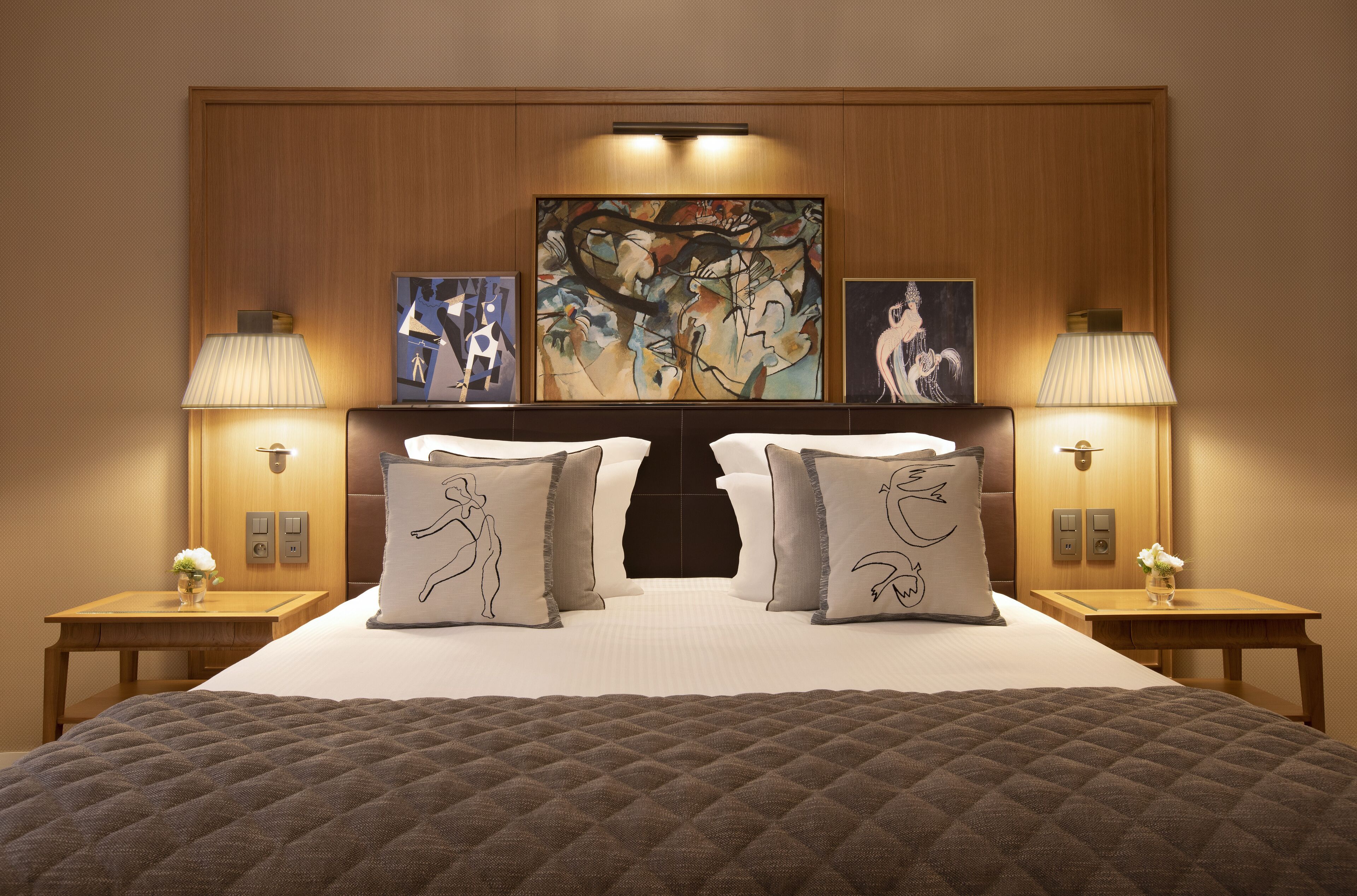 chambre double deluxe | 1 bedroom, minibar, in-room safe, desk