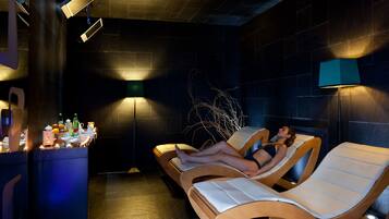 Sauna, vasca idromassaggio, bagno turco/hammam, trattamenti per il corpo