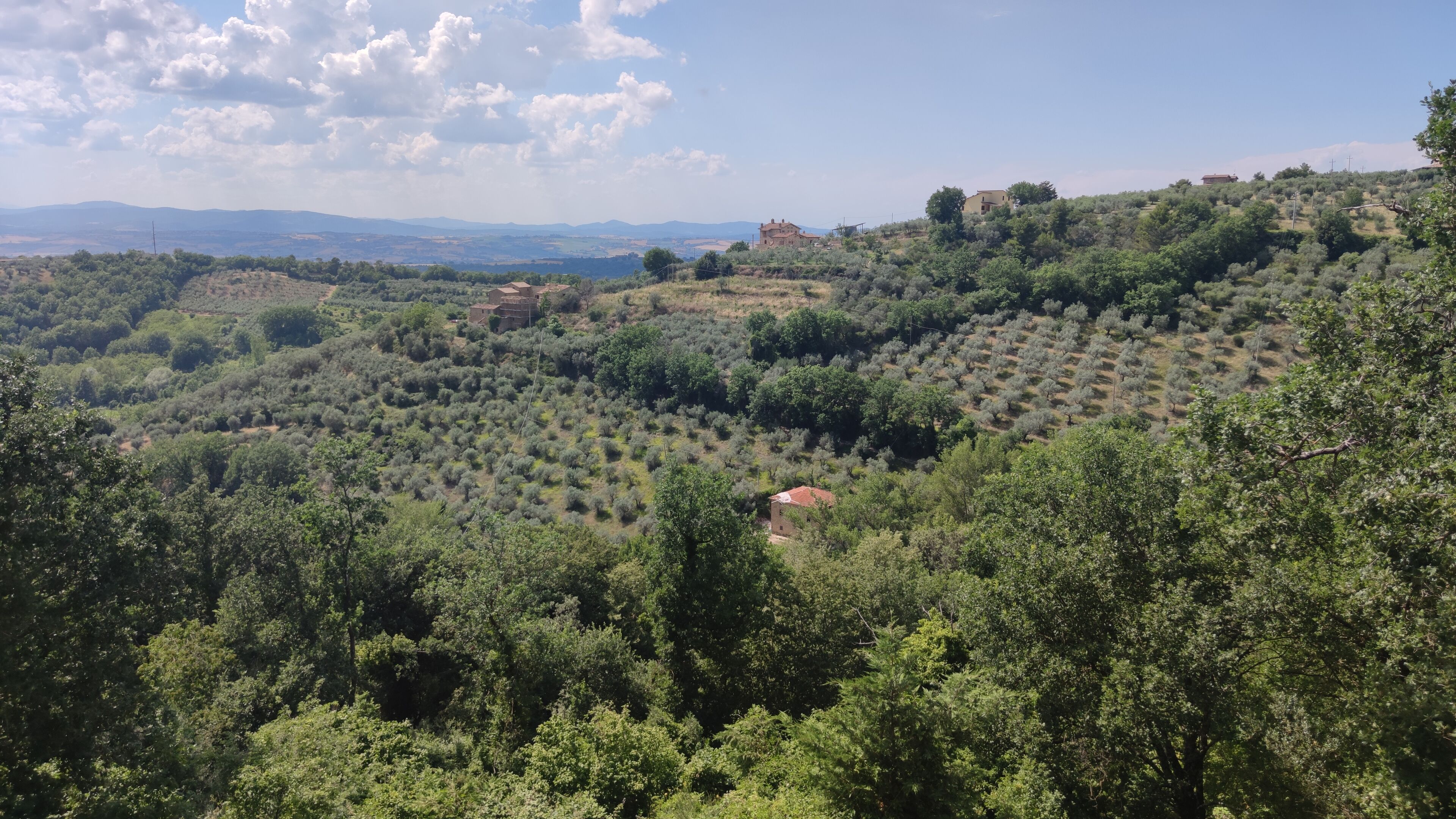 deluxe double room, terrace, valley view | view from room