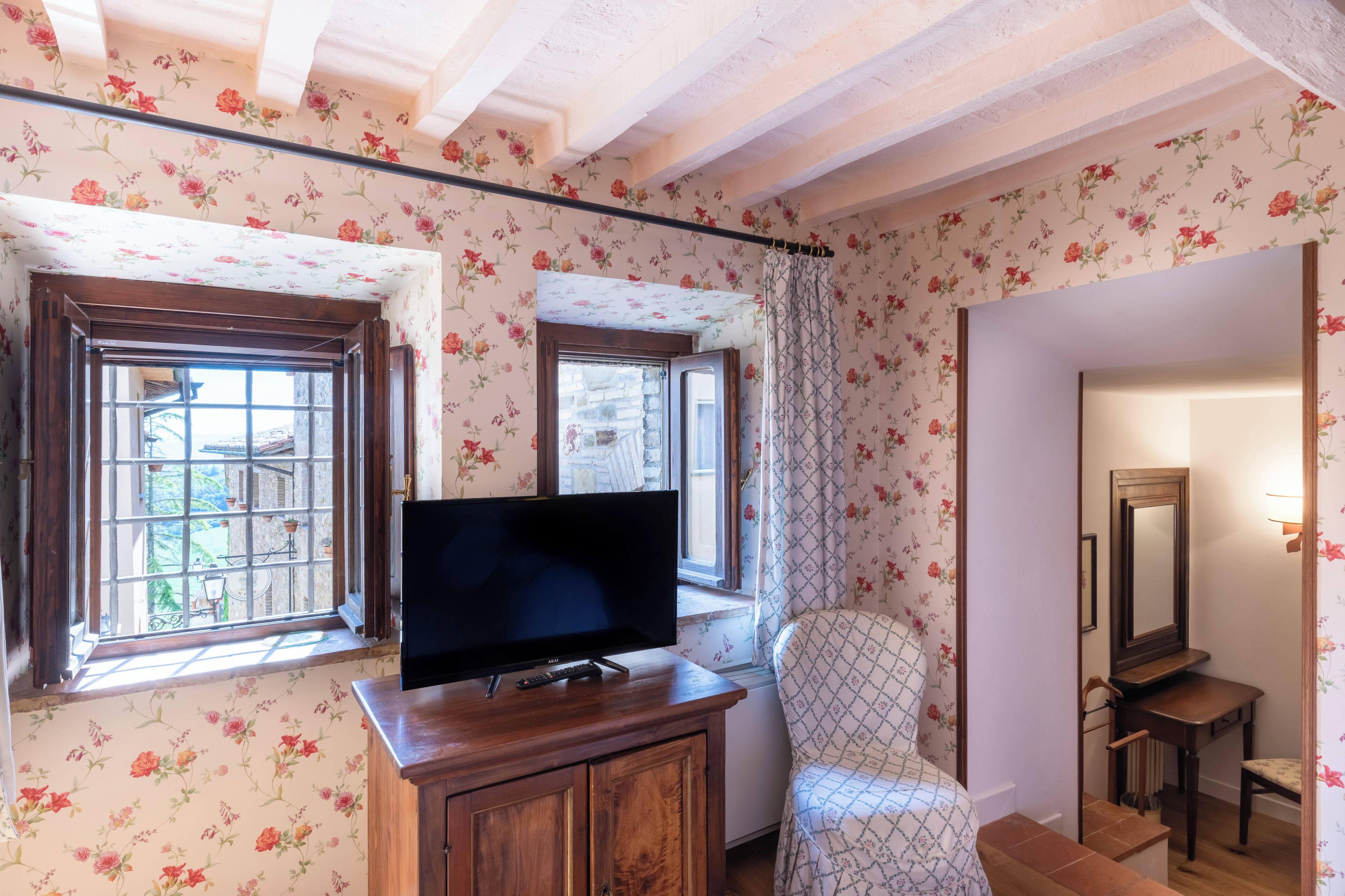 deluxe double room, terrace, valley view | 2 bedrooms, minibar, in-room safe, desk