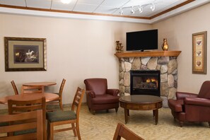 Sala de estar en el lobby