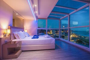 Suite, Sea View (Sky I Sea View) | In-room safe, desk, soundproofing, free WiFi - Pegasos (Rhodes)