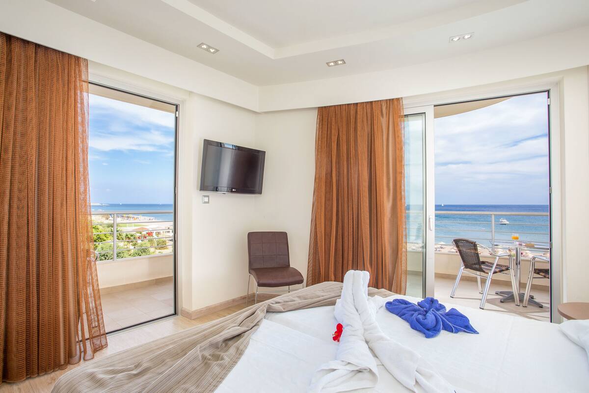 Suite Familiale, vue mer (Deluxe) | Vue de la chambre