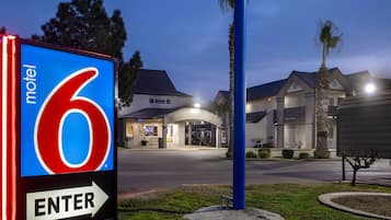 Front of property - evening/night