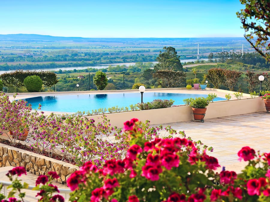Indoor pool, seasonal outdoor pool, pool umbrellas, sun loungers