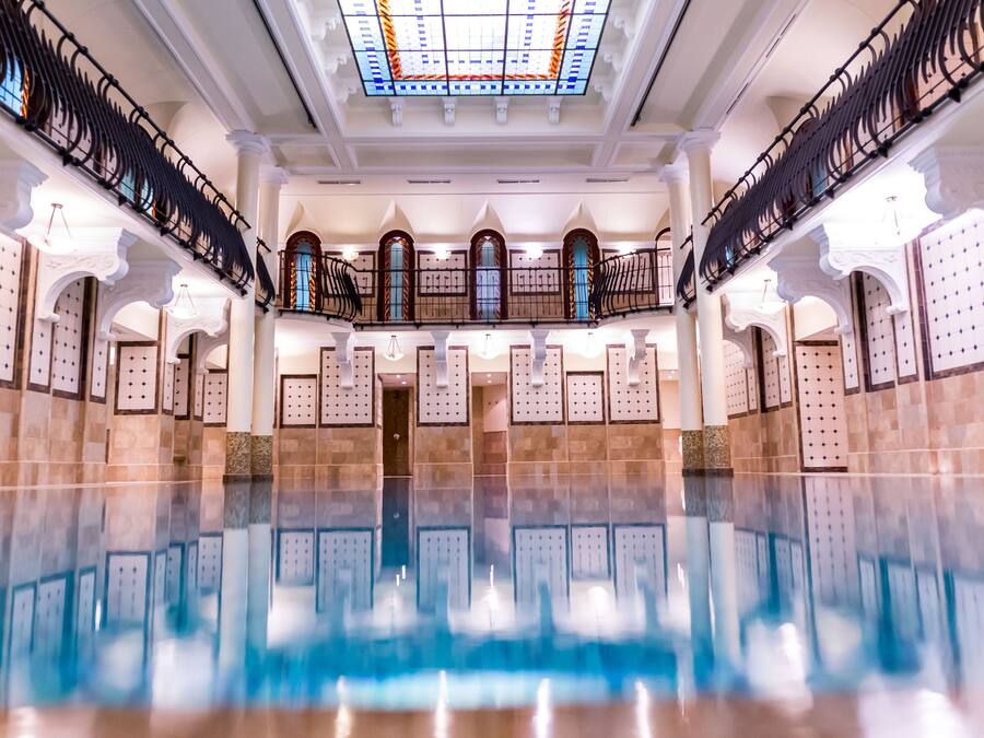 Espace de soins pour les couples, sauna, bain à remous, hammam