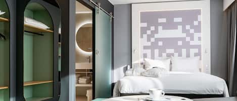 Premium bedding, minibar, in-room safe, desk
