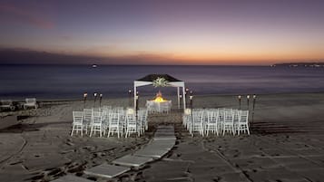 Área de bodas al aire libre