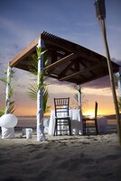 Zona para bodas al aire libre