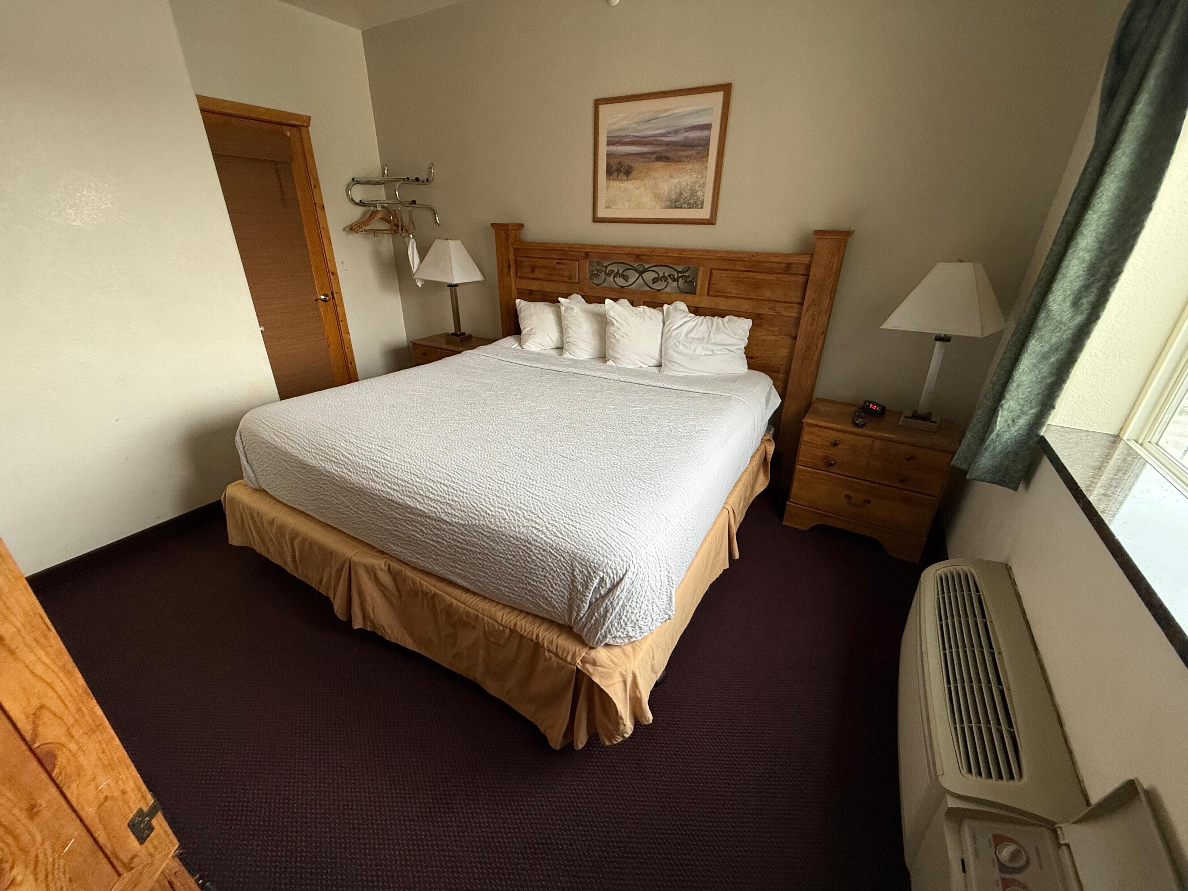 Hypo-allergenic bedding, individually decorated, individually furnished