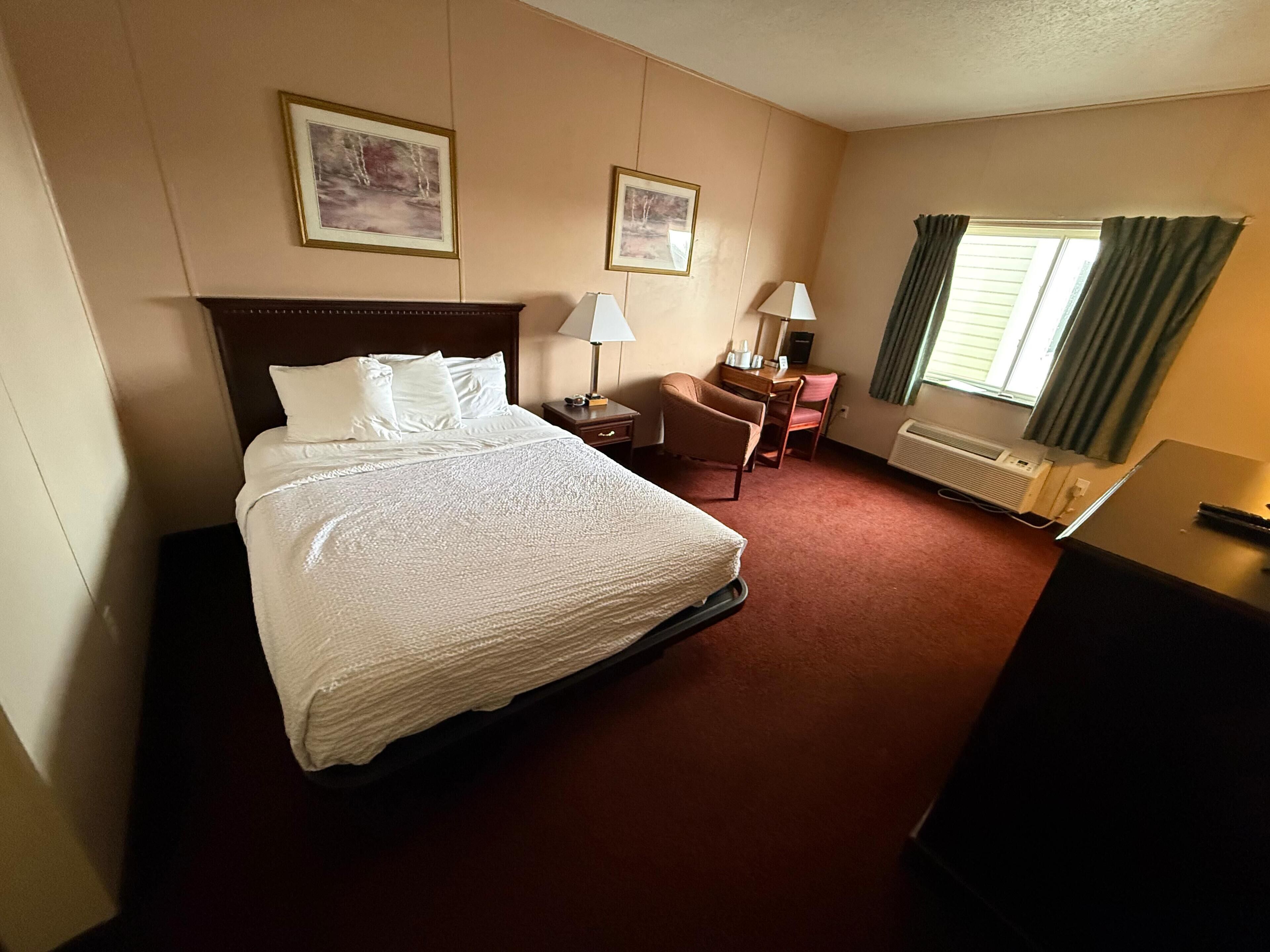 Hypo-allergenic bedding, individually decorated, individually furnished