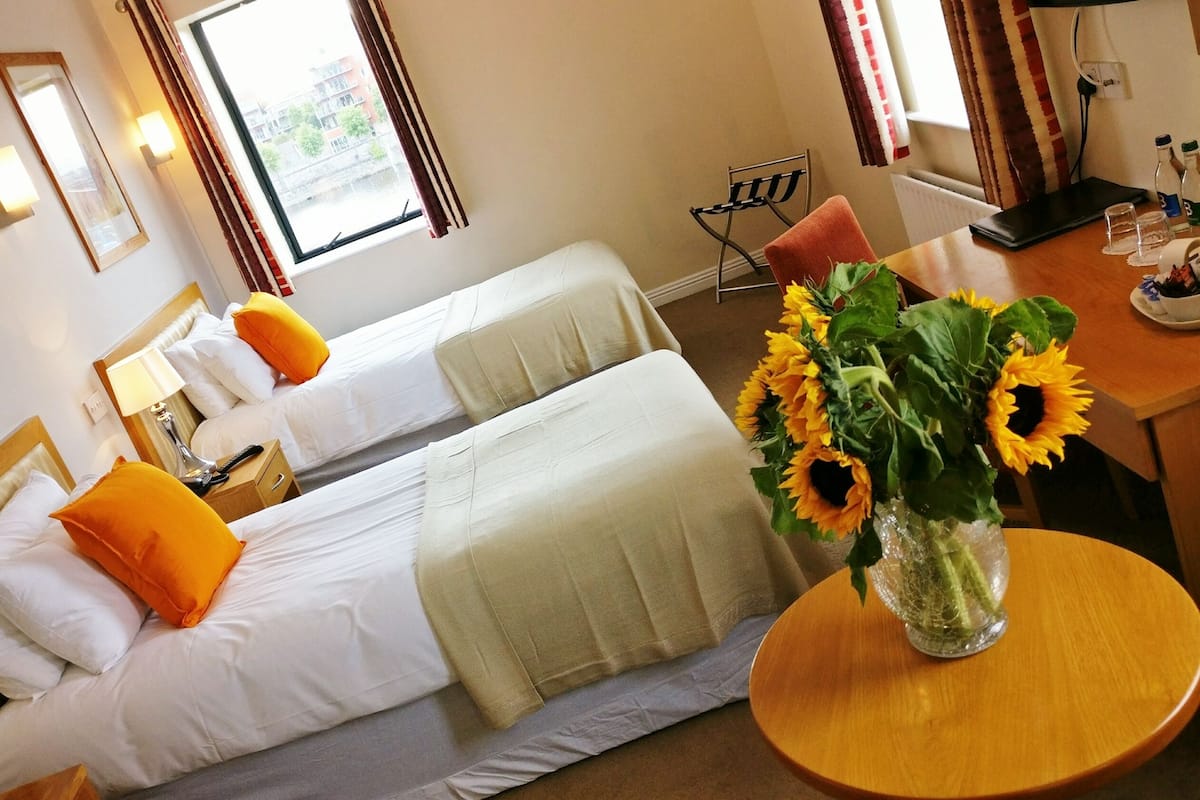 Standard Twin Room | Desk, blackout curtains, iron/ironing board, free WiFi