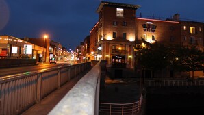 Front of property – evening/night