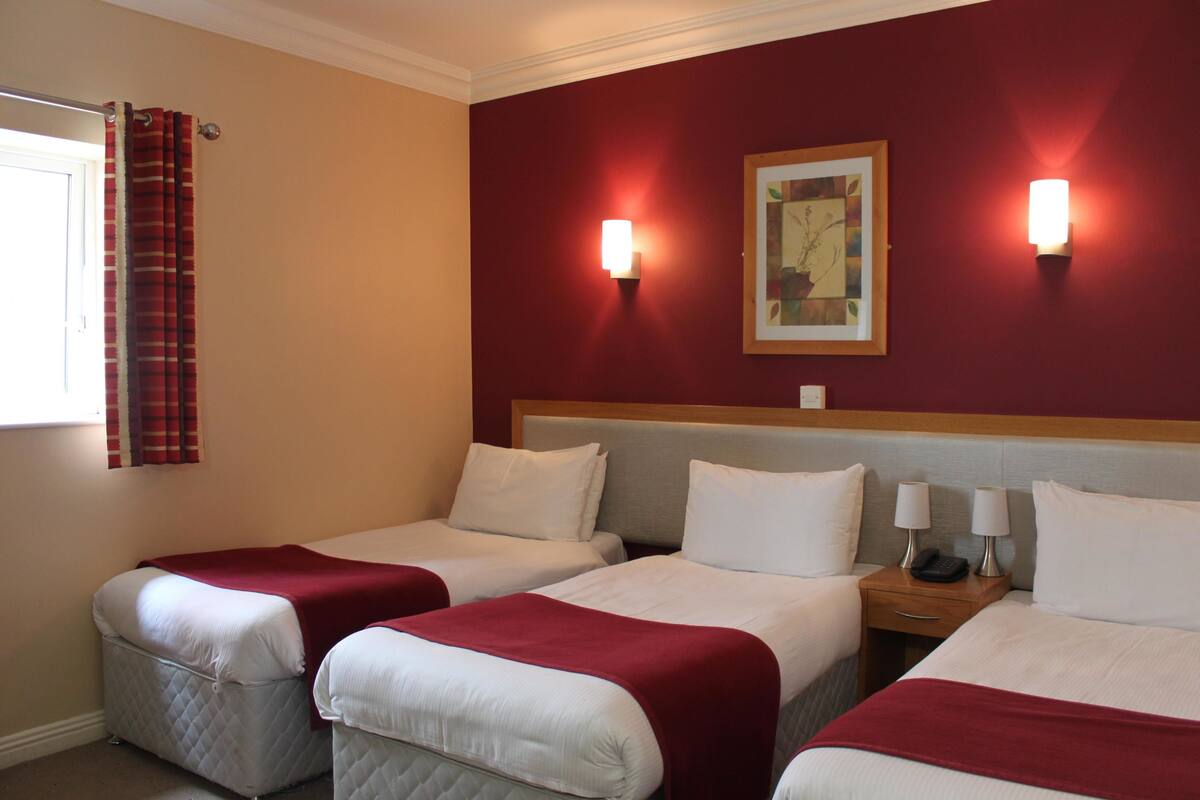 Standard Triple Room | Desk, blackout drapes, iron/ironing board (on request), WiFi (free)