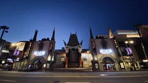 A large, ornate building with multiple towers and a central entrance. - Holiday Inn Express Hotel & Suites Hollywood Walk of Fame by IHG (Los Angeles)