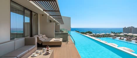 Suite, Sea View (Prestige Swim-up) | Beach/ocean view