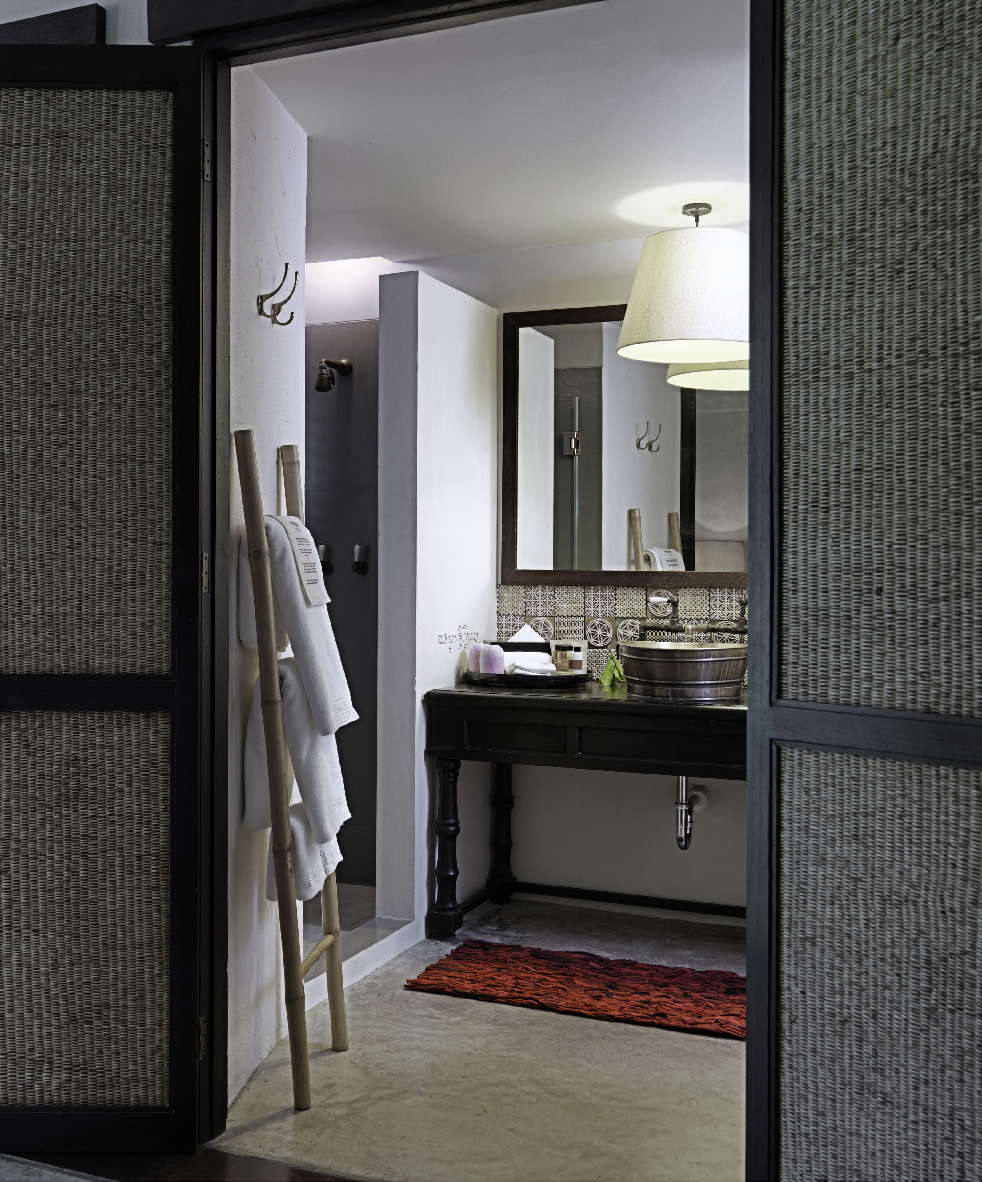 free toiletries, hair dryer, bathrobes, slippers