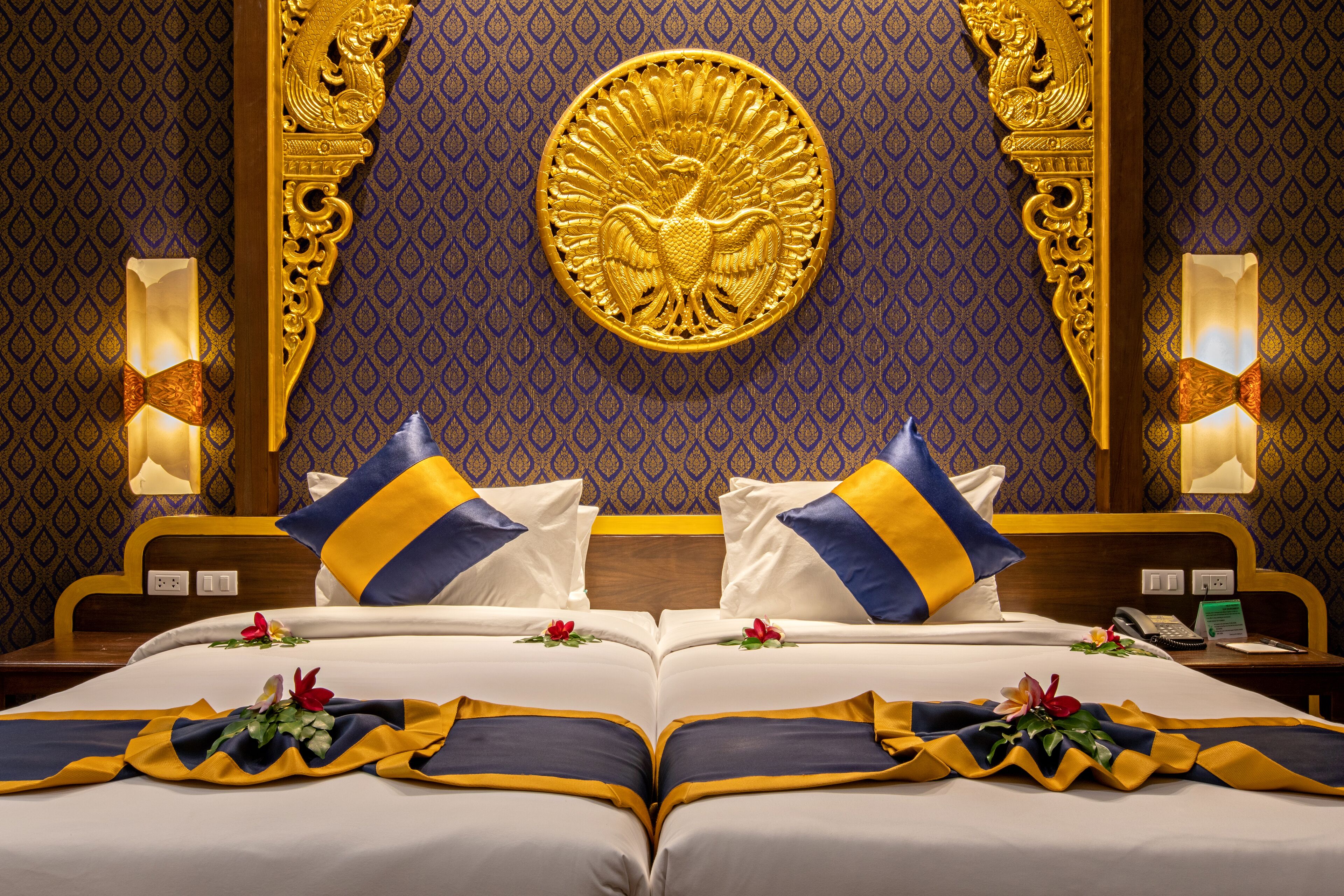 superior royal blue wing (double or twin) | 1 bedroom, minibar, in-room safe, desk